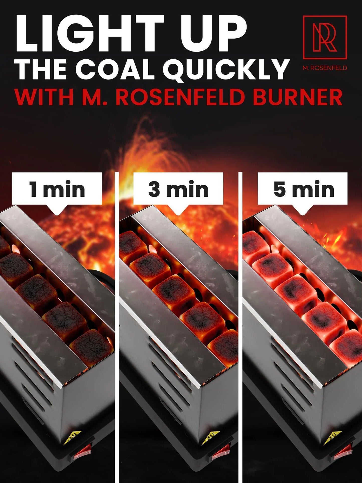 Hookah Coal Burner 800W Premium Coal Toaster Multipurpose Electric Stove for Burner for Shisha Free Tongs Charcoal for Hookah Cubes