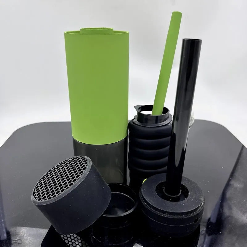 Acrylic&Silicone Hookah Bottle Portable Shisha for Home Car Picnic Beach Travel Chicha Narguile Smoking Accessories