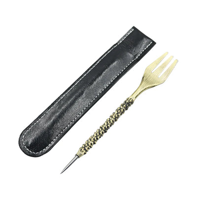 1Pcs Retro Hookah Fork Mace Twist Shape Nargile Sheesha Narguile Chicha Cachimbas Hookah Fork Shisha Accessories Tool